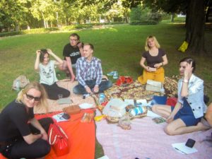 Minsk French Club is at the picnic