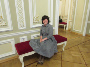 Elena Dantsevich, a leader of the English Debating Club in Minsk