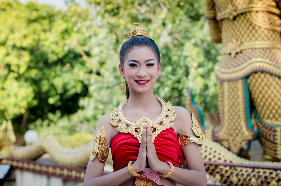 Thai greetings wai