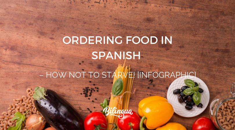 Ordering Food in Spanish – How Not to Starve! [INFOGRAPHIC]