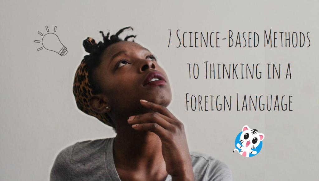 thinking in a foreign language