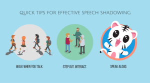 shadowing speech